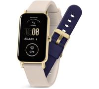 Reflex Active Series 53 Smart Watch - Nude & Blue Silicone Strap Set, Cream,Blue