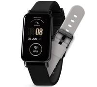 Reflex Active Series 53 Unisex Nexus 100 Black Bluetooth Interchangable Silicone Strap Smartwatch
