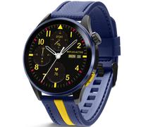 Reflex Active Series 54 AMOLED GPS Blue and Yellow Smart Calling Watch