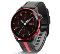 Reflex Active Series 54 Unisex Venture 400R Amoled Black & Red Bluetooth Smartwatch