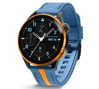 Reflex Active Series 54 Unisex Venture 400R Amoled Blue & Orange Bluetooth Smartwatch