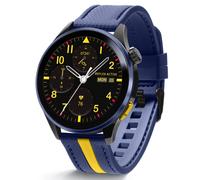 Reflex Active Series 54 Unisex Venture 400R Amoled Blue & Yellow Bluetooth Smartwatch