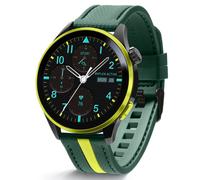 Reflex Active Series 54 Unisex Venture 400R Amoled Green & Yellow Bluetooth Smartwatch