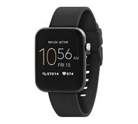 Reflex Active Smart Watch (Series 13) Bluetooth Watch for Men & Women Full Colour Touch Screen Long Lasting Battery Life Black Strap