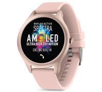 Reflex Active Spectra AMOLED Display Pink Silicone Strap Smartwatch