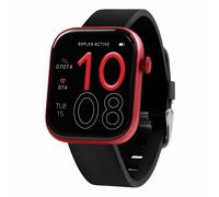 Reflex Active Spectra Black Silicone Strap Smart Watch