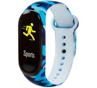 REFLEX ACTIVE Tikkers Series 1 TKS01-0003 Kids' Fitness Tracker - Camo Blue, Patterned,Black,Blue