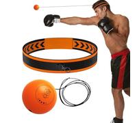 Reflex Boxing Ball, Reactive Training Playful Multifunction | Sports Boxing Ball Reflex Head - For Adults Passionate And Amateurs, Families And Friends