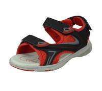 Reflex Boys Reflex Casual Sandals N0055 - Black/Red - UK 1 Child