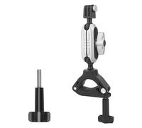 REFLEX CAMERA 360 Degree Rotation Magic Arm Bike Motorcycle Handlebar Pole Clip Clamp Mount for Go Pro Hero 13/12/11/10/9, D J I Action Camera - Adjustable, Secure, Versatile Camera Mount