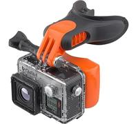 Reflex Camera Action Camera Mouth Mount compatible with Gopro Hero 13-8/Akaso/DJI Osmo/Insta360/Wolfgang - Hands-Free POV Mount with Secure Screw, Lightweight for Surfing, Biking, Snowboarding & More