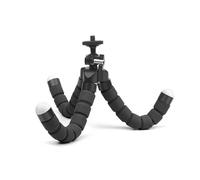 REFLEX CAMERA Flexible Octopus Mini Tripod - Bendable Sponge Grip Stand with 1/4" inch Screw Mount for SmartPhone Clamps & Gopro Adapters & 360 Degree Ball Head for Smooth & Precise Angle Adjustments