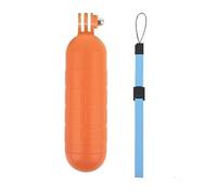 REFLEX CAMERA Floating Hand Grip for Go Pro Hero 5-13, D J I Osmo Action, Waterproof Bright Yellow Buoyancy Stick with Wrist Strap, Non-Slip Handle Stabilizer for Diving, Surfing, Snorkeling, Swimming