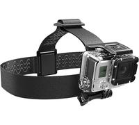 Reflex Camera Head Mount Compatible with GoPro Hero 13/12/11/10/9/8/7/6/5/4/3 & DJI Osmo Action Cameras. Adjustable Head Strap - Perfect GoPro Head Mount