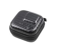 Reflex Camera Mini Hard Case for GoPro Hero 13-6, DJI Action 5/4/3, Insta360 - Compact Travel Storage Bag with Shockproof Shell, Soft Lining & Dual Zips - Small Protective Camera Pouch (Black)