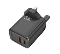 REFLEX CAMERA PD30w USB C Plug Fast Charger for iPhone 16/15/14/13/12 Samsung Galaxy S24/S23/S22/S21, Google Pixel 9/8/7/, iPad Charger. Dual Port Fast Charging QC3.0 USB C Wall Charging Plug