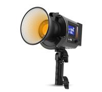 REFLEX CAMERA Professional 80W Handheld LED Photography Light, Portable Studio Video Light, Continuous Lighting for Photography, Handheld LED Spotlight. 3200-5600K 18000lux/1m CRI97 12 Effects + RGB