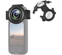 REFLEX CAMERA Protective Dual Lens Cover for Insta360 ONE X3 Action Camera - Clip-On Lens Protector, Scratch-Resistant Transparent Shield for Travel, Adventure & Outdoor Photography