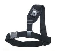 Reflex Camera Shoulder Strap Mount Harness for GoPro, DJI Osmo, Insta360 - Adjustable Hands-Free Chest & Shoulder Camera Holder for Action Sports, POV Filming, Biking, Hiking, and More