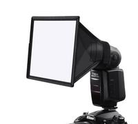 REFLEX CAMERA Universal Softbox Flash Diffuser for DSLR Camera Speedlite | Foldable Portable Light Modifier for Flash | Soft Even Lighting with Storage Pouch (30x20cm Flash Diffuser)