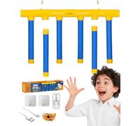 Reflex Drop Sticks Challenge Game, 3-Speed Adjustable Falling Sticks Training Toy for Hand Eye Coordination, Reaction Time & Hand Speed Training - Fun Reflex Game for Adults & Kids (Q)