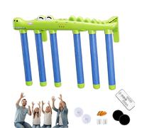 Reflex Drop Sticks Challenge Game,Reflex Sticks Rebounce Game,Luminous Falling Stick Reaction Time Trainer with 3 Speeds,Hand Speed Challenge Games for Home, Office & Team Activities (Green)
