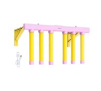 Reflex Falling Sticks Challenge Game - 3-Level Adjustable USB Rechargeable Funny Soft Toys, Hand Eye Coordination Toy for Home, Living Room, Garden, School, Holiday, Birthday, Hello