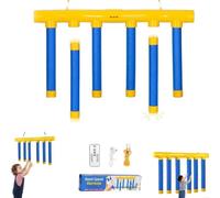 Reflex Game, Reflex Challenge Game, 3-Speed Reflex Drop Sticks Challenge Game, Hand-Eye Coordination Catching Sticks for Kids, Teens, Families & Athletes(Yellow+Remote)