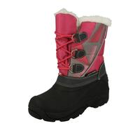 Reflex Girls Reflex Faux Fur Snow Boots - Fuchsia - UK 2 Child