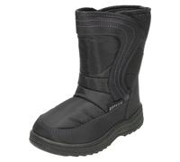 Reflex Girls Reflex Fleece Lined Snow Boots H4072 - Black - UK 9 Child