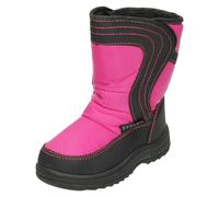 Reflex Girls Reflex Fleece Lined Snow Boots H4072 - Fuchsia/Black - UK 9 Child