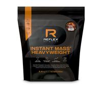 Reflex Instant Mass Heavyweight Mass Gainer, Chocolate Peanut Butter, 5.4kg | Over 1000 kcal per serving with 60g protein and creatine. High calorie protein shake for post workout or before bed.