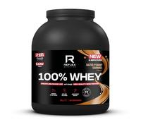 Reflex Nutrition 100% Whey Protein - 80% Pure Whey Protein - EAA Amino Acids - No Added Sugar - Whey Protein Powder for Pre Workout & Post Workout Recovery (Salted Peanut Caramel, 2kg, 66 Servings)