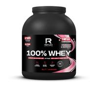 Reflex Nutrition 100% Whey Protein - 80% Pure Whey Protein - EAA Amino Acids - No Added Sugar - Whey Protein Powder for Pre Workout & Post Workout Recovery (Strawberry & Raspberry, 2kg, 66 Servings)