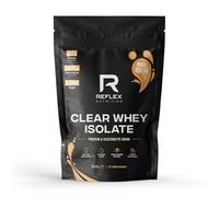 Reflex Nutrition Clear Whey Isolate Protein Powder - High Protein (22g), Low Fat, Low Sugar - Muscle Growth & Hydration - Juicy, Light and Refreshing - No Frothing (Peach Iced Tea, 510g, 17 Servings)