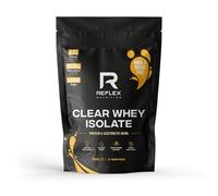 Reflex Nutrition Clear Whey Isolate Protein Powder - High Protein (22g), Low Fat, Low Sugar - Muscle Growth & Hydration - Juicy, Light and Refreshing - (Mango & Passionfruit, 510g,17 Serv)