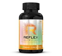 Reflex Nutrition Creapure® Creatine Monohydrate Capsules - Performance Enhancing Creatine Tablets for Strength, Muscle Gains & Recovery (90 Creatine Capsules, 45 Servings - 700mg Creatine Monohydrate)