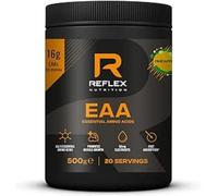 Reflex Nutrition EAA - Complete Essential Amino Acids - 16g EAAs with BCAAs, Vitamin B6, Electrolytes - Full Spectrum Amino Acids Powder for Muscle Growth & Recovery (Pineapple, 500g, 20 servings)