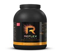 Reflex Protein Powder Growth Matrix - 38g protein, BCAAs & Creapure - Smooth Fruit 1.89kg