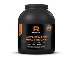Reflex Nutrition Instant Mass Heavyweight - Mass Gainer - Over 1000 Kcal per Serving, 60g Protein, Creatine - High Calorie Post Workout or Before Bed Protein Shake (Chocolate Perfection, 2 kg)