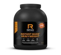 Reflex Nutrition Instant Mass Heavyweight Protein Shake Mix, Mass Gainer, Over 1000 Kcal per Serving, 60 g Protein, Creatine, High Calorie Post Workout or Before Bed, Salted Caramel, 2 kg