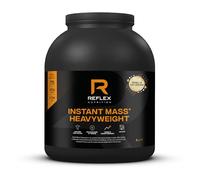 Reflex Nutrition Instant Mass Heavyweight Protein Shake Mix, Mass Gainer, Over 1000 Kcal per Serving, 60 g Protein, Creatine, High Calorie Post Workout or Before Bed, Vanila, 2 kg