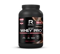 Reflex Nutrition Instant Whey™ Pro - 80% Whey Protein Powder, Low Fat, Low Sugars - Thin Textured Protein Shake for Post Workout Muscle Growth or Tasty Protein Snack (Chocolate, 900g, 30 Servings)