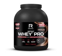 Reflex Nutrition Instant Whey™ Pro - 80% Whey Protein Powder, Low Fat, Low Sugars - Thin Textured Protein Shake for Post Workout Muscle Growth or Tasty Protein Snack (Chocolate, 2.2kg, 77 servings)