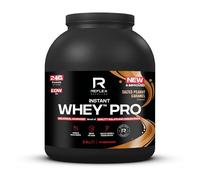 Reflex Nutrition Instant Whey™ Pro - 80% Whey Protein Powder - Low Fat - Thin Textured Protein Shake for Post Workout Muscle Growth or Tasty Protein Snack (Salted Peanut Caramel, 2.2kg, 77 Servings)