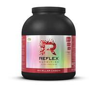 Reflex Nutrition Micellar Casein Slow Release Protein Powder 24g Protein 3.6g Carbs 0.5g of Fat 80% Micellar casein (Vanilla) (1.8kg)