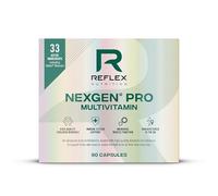 Reflex Nutrition Nexgen® Pro Multivitamins and Minerals for Immune Support (90 Caps) - For Active Lifestyles - Multi Mineral and Vitamins for Immune System - Vitamin D Magnesium Vitamin C Zinc