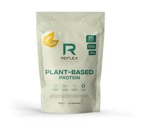 Reflex Nutrition Plant Based Protein - 21g Vegan Protein Powder (Pea Protein, Brown Rice Protein & Pumpkin Seeds) - Added Digestive Enzymes & Vitamin B12 - Natural Flavours (Banana, 20 Servings)