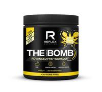 Reflex Nutrition The Muscle Bomb Lemon Sherbet Caffeine Free 400g [Best Before: 31/10/2025]