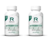 Reflex Nutrition Vitamin D3 2000IU (100) Standard - Vitamins, Minerals & Health - Vitamins (Pack of 2)